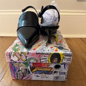 Jeffrey Campbell Black Patent Heels